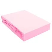 Darymex Zaščita za vzmetnico 90x200 in rjuha JERSEY v eni roza barvi