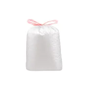 Vrečka za smeti (LDPE) ECONOMY, na zapiranje, bela, 70 x 100 cm, 120L [10 kos]