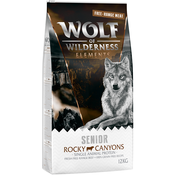 Wolf of Wilderness SENIOR Rocky Canyons govedina iz slobodnog uzgoja - bez žitarica - 2 x 12 kg
