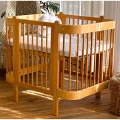 Casa Padrino Luxury Solid Wood Baby Bed Natural 95 cm