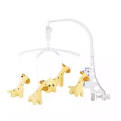Muzička vrteška sa noćnim svetlom Chipolino Sweet giraffes
