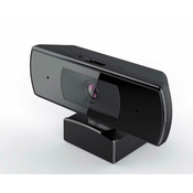 Spletna kamera FHD 1080p, 2592x1944 30fps, 5M pixel, samodejni fokus, USB-A 2.0, kabel 1,5m, vgrajen mikrofon