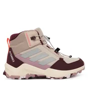 Trekking čevlji adidas Terrex Ax4R Mid Hiking Shoes Kids KI5812 Bež