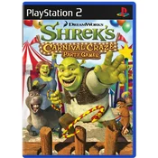 Shreks Carnival Craze Party Games (PS2) - rabljeno