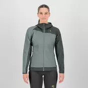 Karpos AVERAU W FULL-ZIP HOODIE FLEECE, ženska pohodna jopa, siva 2532081