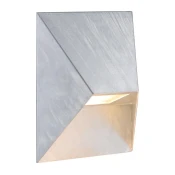 Nordlux - Zunanja stenska svetilka PONTIO 1xGU10/25W/230V IP54 srebrna