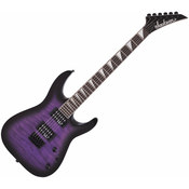 Jackson JS Series Dinky Arch Top JS32Q DKA HT AH Transparent Purple Burst Električna kitara
