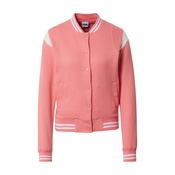 Urban Classics Curvy Prehodna jakna, roza