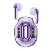 XO X43 Bluetooth slušalice, STEREO v5.4, mikrofon + futrola za punjenje, LJUBICASTE