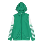 ADIDAS PERFORMANCE Športna jopa na zadrgo SQ25 zelena/bela