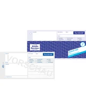 AVERY ZWECKFORM Obrazec AVERY Zweckform, telefonski zapis, A5, 50 listov, (21654954)