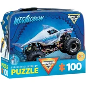 EuroGraphics Snack Box Puzzle Megalodon Monster Jam 100 kosov