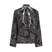 Karl Lagerfeld Bluza črna/bela
