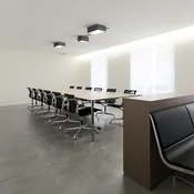 Vibia Structural 2642 stropna svetilka, temno siva - Dnevna soba/jedilnica - Sodobni - Kovina