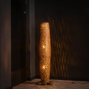 Zijlstra Talna svetilka Baronno, višina 145 cm, tikovina, E27 - Dnevna soba/jedilnica - Naravna tikovina - Les
