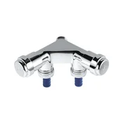 GROHE 41022000 - Dvojni ventil EGGEMANN DN 15 visokosijajni krom