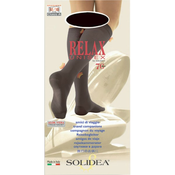 Calzificio Pinelli Dokolenice sa anatomskom strukturom, 70 den, Solidea Relax 70 Unisex Camel 3