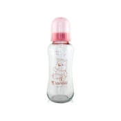 LORELLI staklena flasica 240ml (6m+) - blush pink ( 10200620003 )