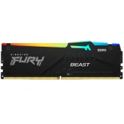 KINGSTON DIMM DDR5 32GB 6400MT/s KF564C32BBA-32 FURY Beast Black RGB XMP