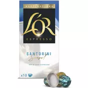 LOR Espresso Santorini aluminijaste kapsule za Nespresso 10 kosov