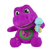 Plišasta igrača Mattel Barneys World Sing-Along Barney - angleška različica (JGT51)