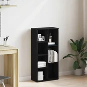 Biblioteka crni hrast 50x25x104 cm Inženirsko drvo
