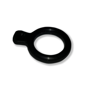 North LOCK GUARD SAFETY RING with PULL TAB 1pcs - 902 Black Sand