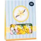 Small foot Majhna noga Lesene kroglice Candy 1pc rumena