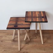 Hanah Home Set klub stocica 2Shp332, 2 komada, Braon