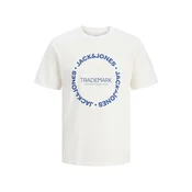 Jack & Jones Junior Majica JJBENSON temno modra / bela