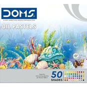 DOMS N80532 Komplet oljnih pastelov Mešajte 50 Kosov