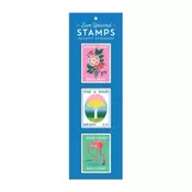 Ever Upward Stamps Shaped Magnetic Bookmarks