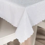 shumee Flora - Vodoodporni namizni prt - 9160 cm - Bela