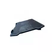 ZEUS Postolje za laptop Zeus ES-A11 10-15.6 USB x 2/Ventilator 2x125 blue/podesivo po visini/Black
