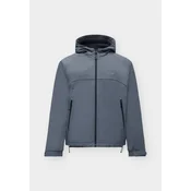 HOLLISTER Prehodna jakna temno siva
