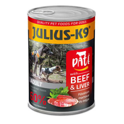 Julius-K9 Adult Paté - Beef & Liver 6 x 400 g