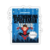 Personal Personalizirana vabila 6 kosov - Spiderman
