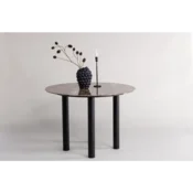 Venture Design Jedilna miza 106x75 cm črna