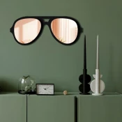 Wallity Ogledalo Ozgl508, 70x28 cm, Rose-gold