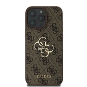 Guess zaščitni ovitek Big Logo Brown, Iphone 16 Pro Max