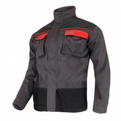 JAKNA GRAFIT-ORANŽNA 190G XL(56)