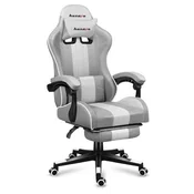 Huzaro gaming stolica force 4.7 white mesh ( 8192 )