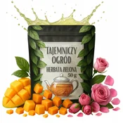 shumee Zeleni čaj SKRIVNI VRT 50 g S PAPAJO, VRTNICO IN NOTO MANGA