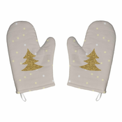 Kuhinjske rukavice u setu 2 kom s božicnim motivom – Butter Kings