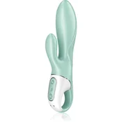 Vibrator Satisfyer Air Pump Bunny 5, zelen