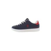 U.S. POLO ASSN. Nizke superge Byron001 marine / krvavo rdeča / off-bela