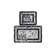 Lessentiel Maison Set 2 prostirke Marmor, Sive