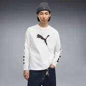 PUMA Sport Relaxed Street Long Sleeve Tee Men, Men, White, L