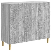 Kreveta Siva Sonoma 89 x 34,5 x 80 cm Konstruirano drvo
