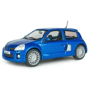 1:43 RENAULT CLIO V6 PH.2 BLEAU ILIADE 2003 - SOLIDO